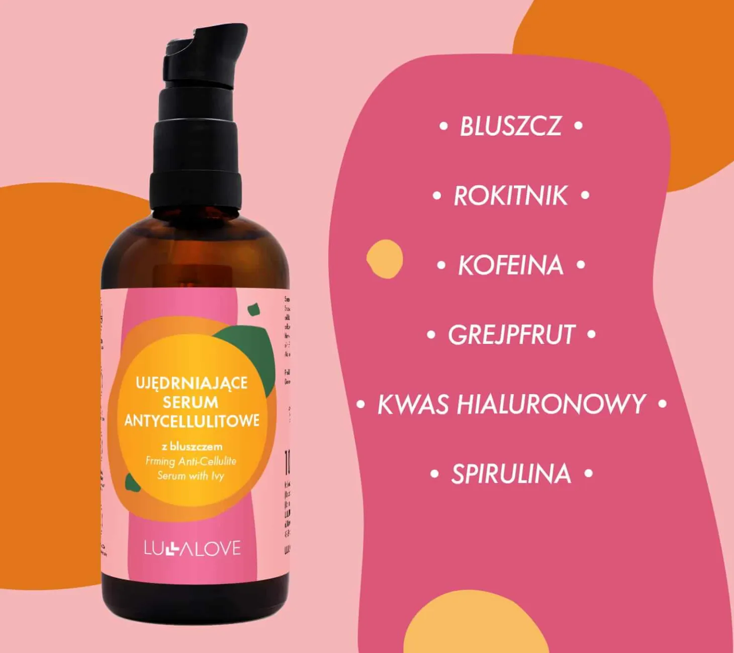 Ujędrniające serum antycellulitowe z bluszczem, 100ml