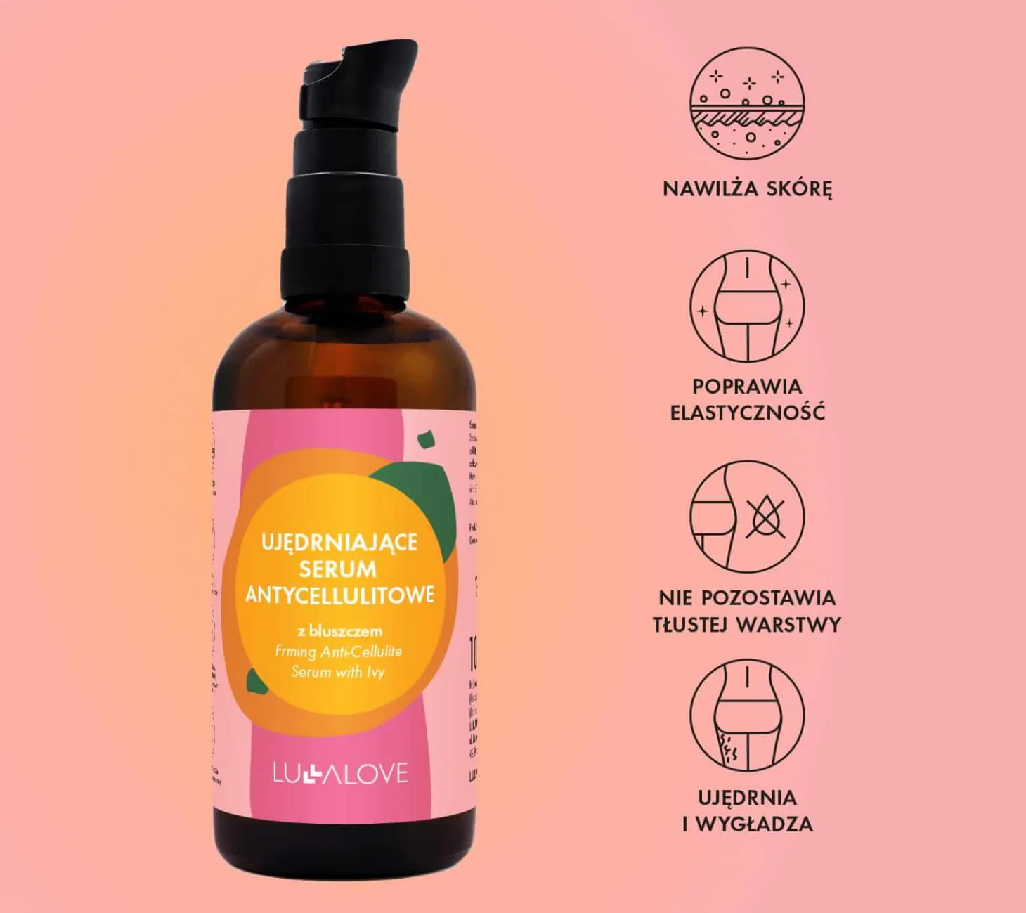 Ujędrniające serum antycellulitowe z bluszczem, 100ml