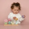 2 Lata +|12M+ | Little Dutch Układanka Kwiaty Fairy Garden FSC