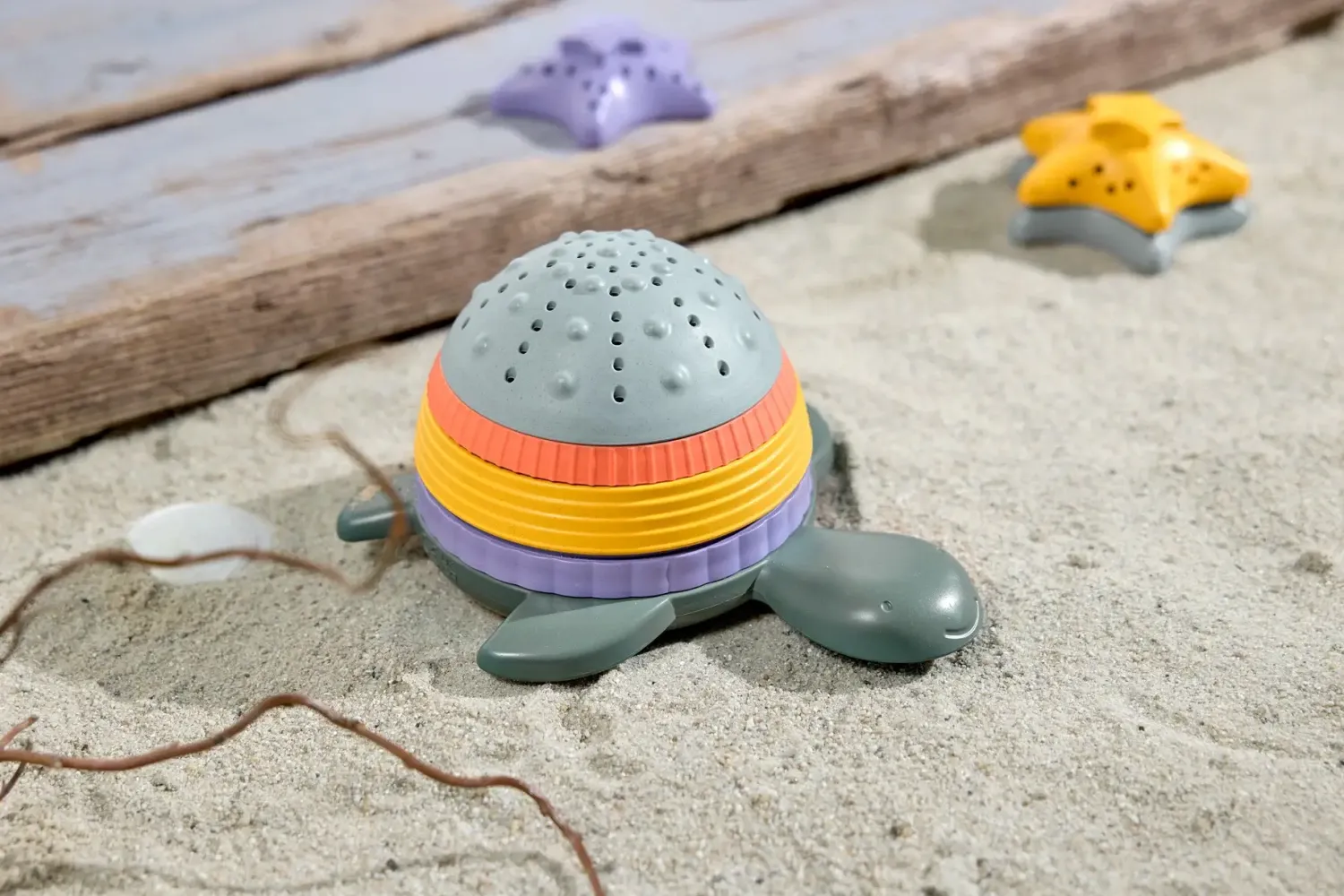 Zabawki Do Kąpieli|Do Kąpieli | Lassig Układanka Żółw, zabawki do piasku i do wody - Turtle, green