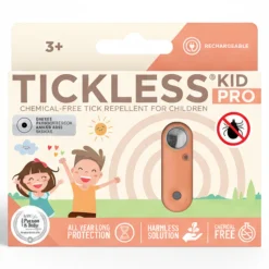 Ułatwiacze Życia | Tickless Ultradźwiękowe urządzenie chroniące przed kleszczami ® Kid Pro Hot Peach