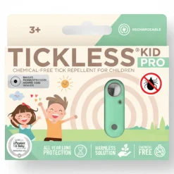 Ultradźwiękowe urządzenie chroniące przed kleszczami TICKLESS® Kid Pro Mentha Green