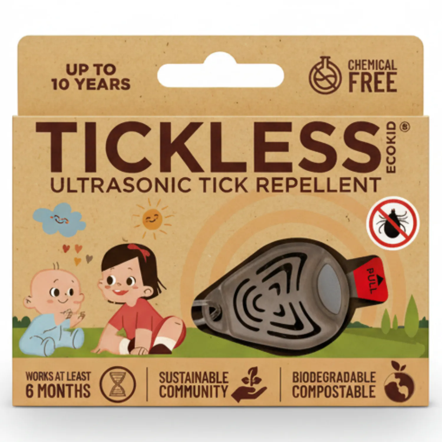 Ułatwiacze Życia | Tickless Ultradźwiękowe urządzenie chroniące przed kleszczami ® Eco Kid