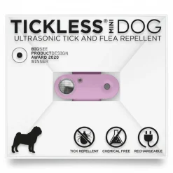 Ułatwiacze Życia | Tickless Ultradźwiękowe urządzenie chroniące przed kleszczami ® Pet Mini Organ Purple