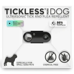 Ułatwiacze Życia | Tickless Ultradźwiękowe urządzenie chroniące przed kleszczami ® Pet Mini Black