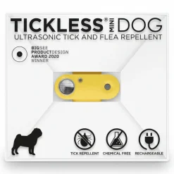 Ułatwiacze Życia | Tickless Ultradźwiękowe urządzenie chroniące przed kleszczami ® Pet Mini Marigold