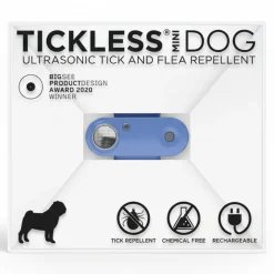 Ultradźwiękowe urządzenie chroniące przed kleszczami TICKLESS® Pet Mini Greek Blue
