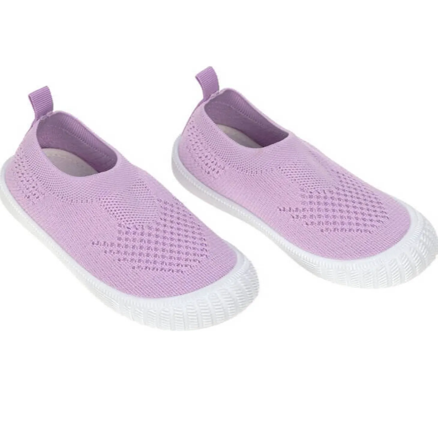 Ultrawygodne elastyczne trampki do wody i na plażę z antypoślizgową podeszwą Splash & Fun lilac