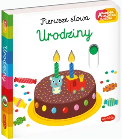 Ruchome Elementy|0-2 Lat | HarperCollins Urodziny. Akademia Mądrego Dziecka. Pierwsze słowa