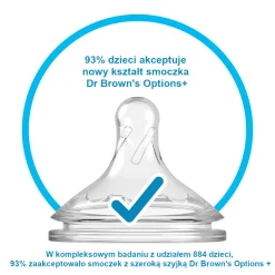Butelki Do Karmienia|Butelki I Akcesoria | Dr Brown's USZKODZONE OPAKOWANIE: 2 szt. butelek do karmienia niemowląt 150 ml, szeroka szyjka - las