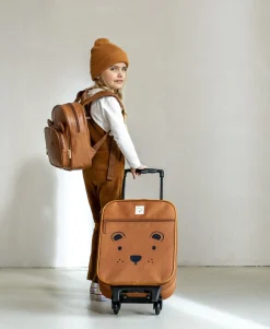 Plecaki I Torebki Dziecięce|Plecaki I Torebki Dziecięce | KIDZROOM Walizka dla dzieci - Big teddy bear brown