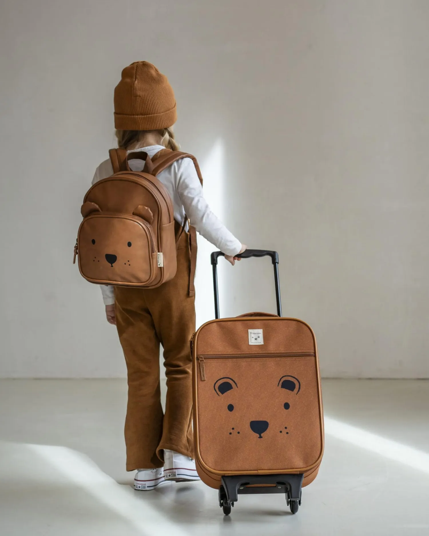 Plecaki I Torebki Dziecięce|Plecaki I Torebki Dziecięce | KIDZROOM Walizka dla dzieci - Big teddy bear brown