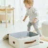 Plecaki I Torebki Dziecięce|Plecaki I Torebki Dziecięce | Childhome Walizka dziecięca Mini Traveller Teddy bear White