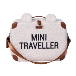 Plecaki I Torebki Dziecięce|Plecaki I Torebki Dziecięce | Childhome Walizka dziecięca Mini Traveller Teddy bear White