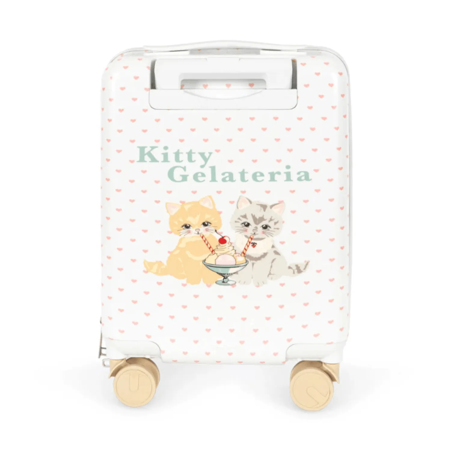 Plecaki I Torebki Dziecięce|Plecaki I Torebki Dziecięce | Konges slojd Walizka kabinowa na kółkach 25L - kitty gelateria