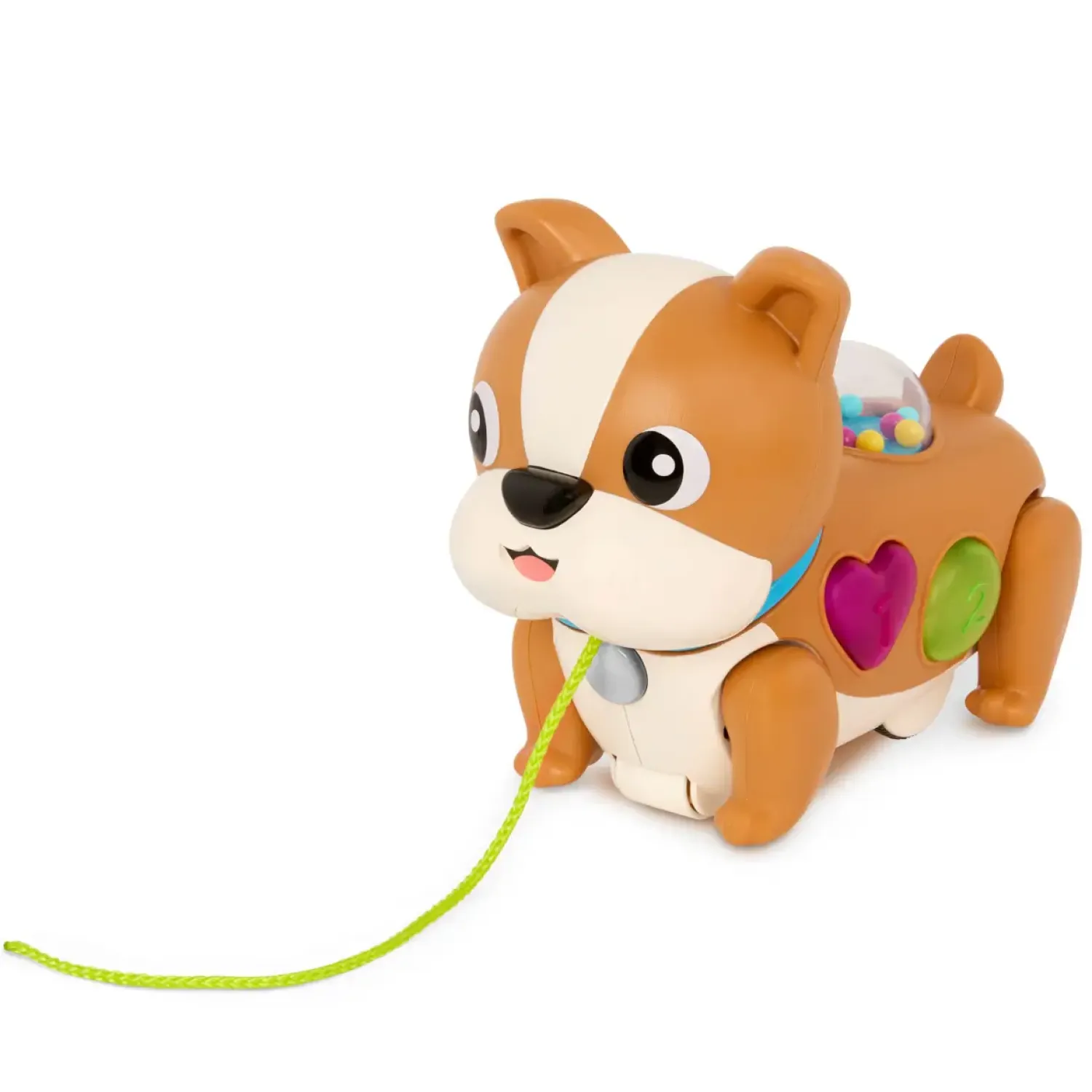 12M+|Aktywizujące | B.Toys Walk Along Puppy – interaktywny piesek z ruchomymi łapkami