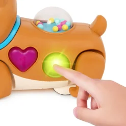 12M+|Aktywizujące | B.Toys Walk Along Puppy – interaktywny piesek z ruchomymi łapkami