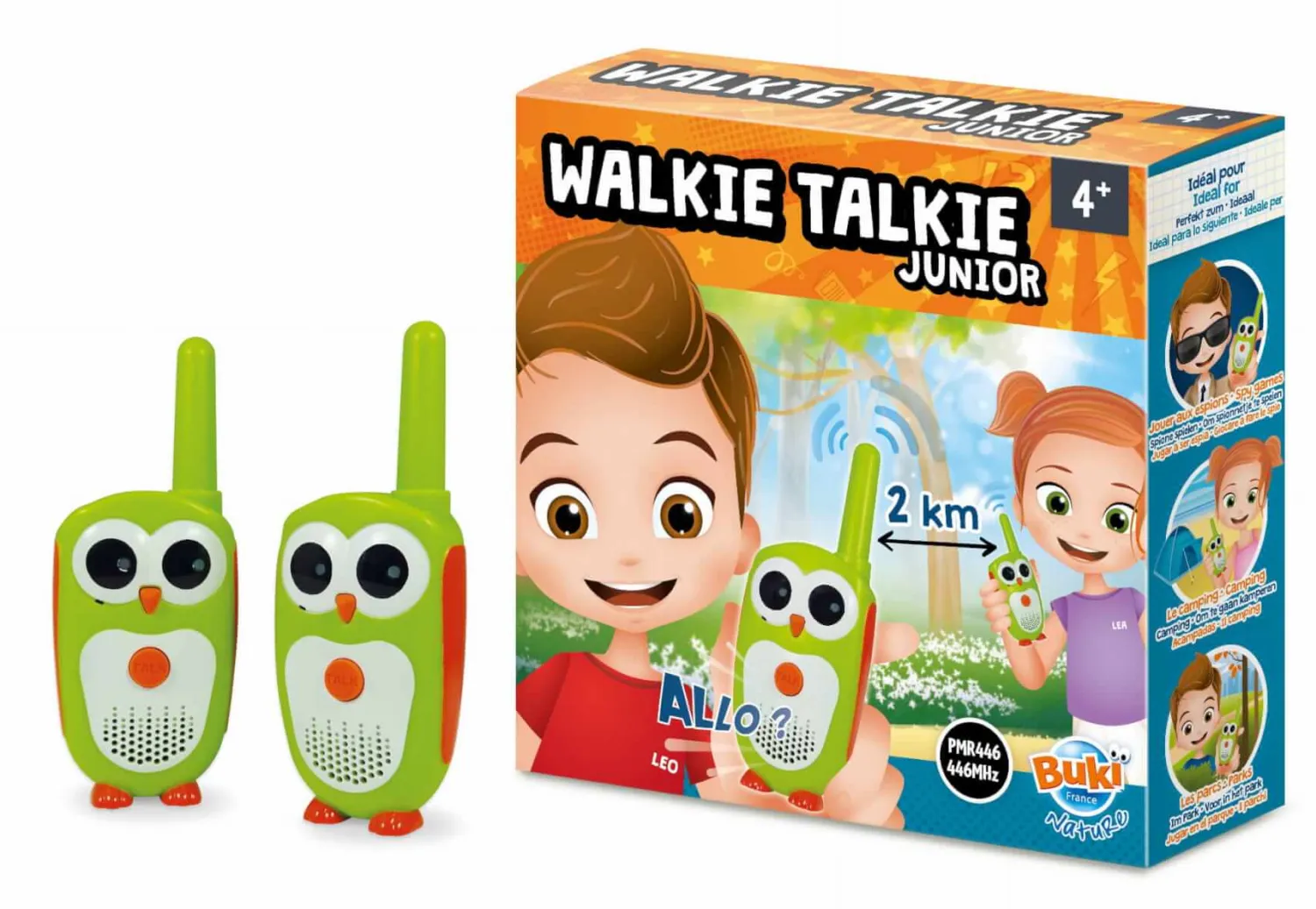 8 Lat+|Na Podwórko | Buki WALKIE-TALKIE JUNIOR zasięg 2 km
