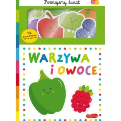 Puzzle|2-5 Lat | HarperCollins Warzywa i owoce. Akademia Mądrego Dziecka. Poznajemy świat
