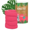 12M+|7 Lat+ | KNETA Wegańska masa plastyczna w puszce XXL, 1kg - rosa