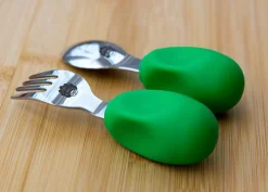 Widelec i łyżka 1-3 lat, ETAP 2 - green