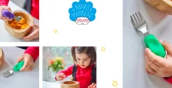 Widelec i łyżka 1-3 lat, ETAP 2 - pink