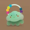 Idealne W Podróży|Gryzaki | B.Toys Świecący gryzak – CHMURKA