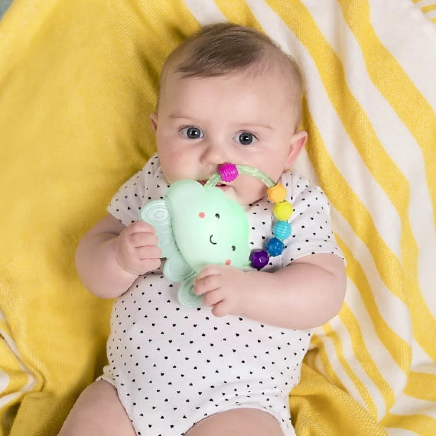 Idealne W Podróży|Gryzaki | B.Toys Świecący gryzak – CHMURKA