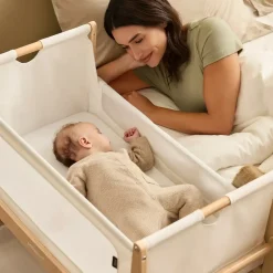 Wielofunkcyjne łóżeczko dostawne SnuzPod5 - natural