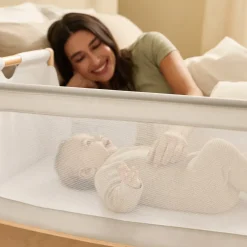 Wielofunkcyjne łóżeczko dostawne SnuzPod5 - natural