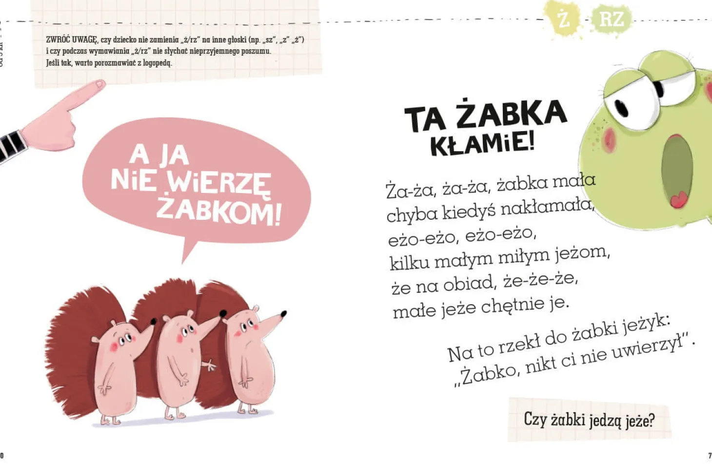 Wierszyki ćwiczące języki, czyli rymowanki logopedyczne dla dzieci