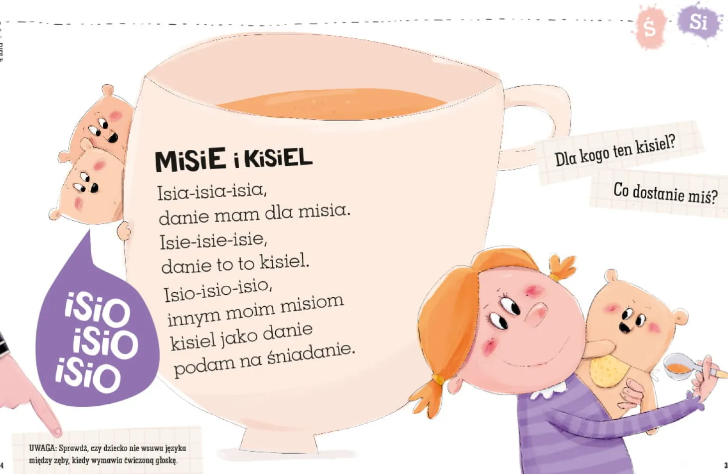 Wierszyki ćwiczące języki, czyli rymowanki logopedyczne dla dzieci