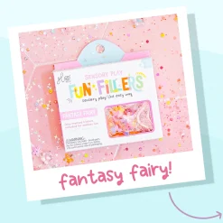 6 Lat+|3 Lata + | Glo Pals Wkład do słoików, figurki, brokaty i barwniki Fun Fillers - Fairy