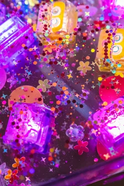 6 Lat+|3 Lata + | Glo Pals Wkład do słoików, figurki, brokaty i barwniki Fun Fillers - Fairy