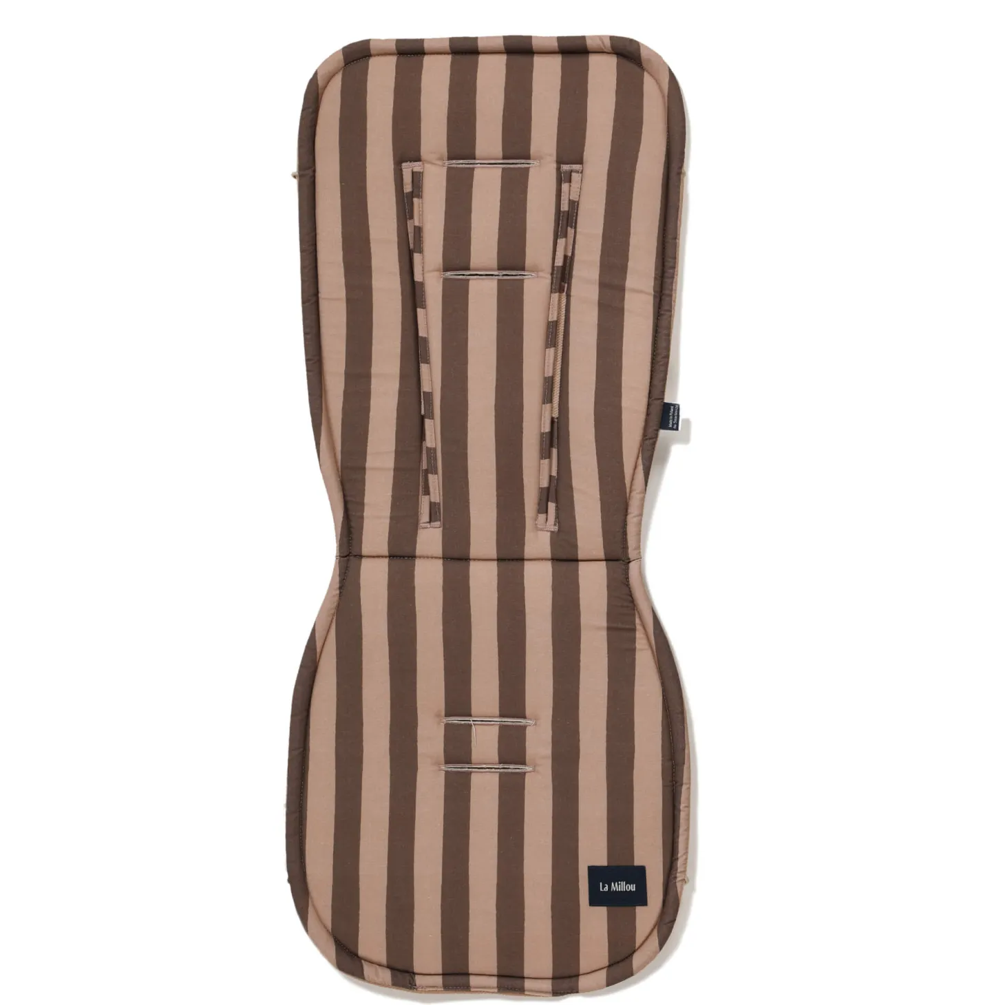 Wkładka do wózka Multi - STRIPES BROWN