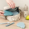 Lunchboxy|Przechowywanie Jedzenia | Done by Deer Wkłady chłodzące Słonik Elphee Blue, 2 szt.