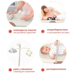 Wodoodporny przewijak z pałąkiem Oat