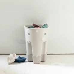 Zabawki Do Kąpieli|Porządek W Domu | Shnuggle Baby Wolnostojący Pojemnik na Zabawki do Kąpieli Ellie Taupe