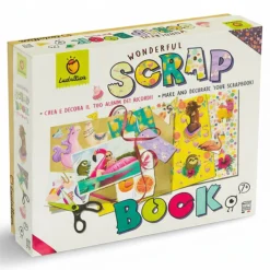 Zestawy Kreatywne|Diy | Ludattica Wonderful SCRAPBOOK - stwórz własny album - zestaw kreatywny