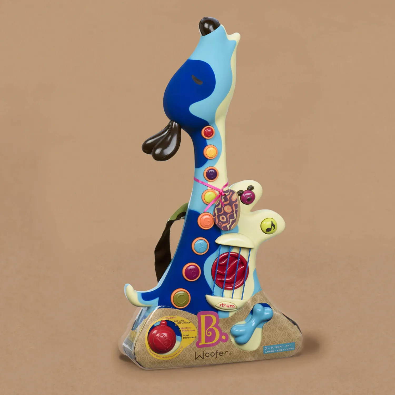 2 Lata +|4 Lata + | B.Toys Woofer – gitara-piesek