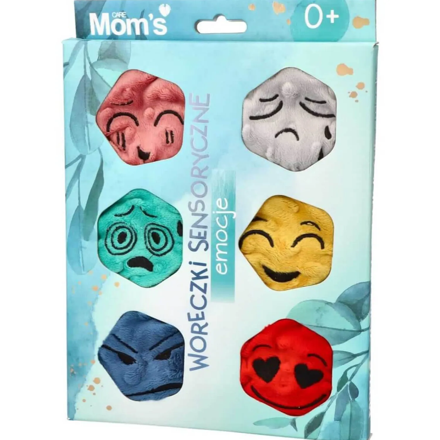Idealne W Podróży|12M+ | Mom's Care Woreczki sensoryczne - Emocje