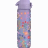 Bidony I Butelki|Bidony I Butelki | ION8 Wąska butelka na napoje - Delicate Floral (Periwinkle), 500ml