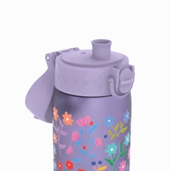 Bidony I Butelki|Bidony I Butelki | ION8 Wąska butelka na napoje - Delicate Floral (Periwinkle), 500ml