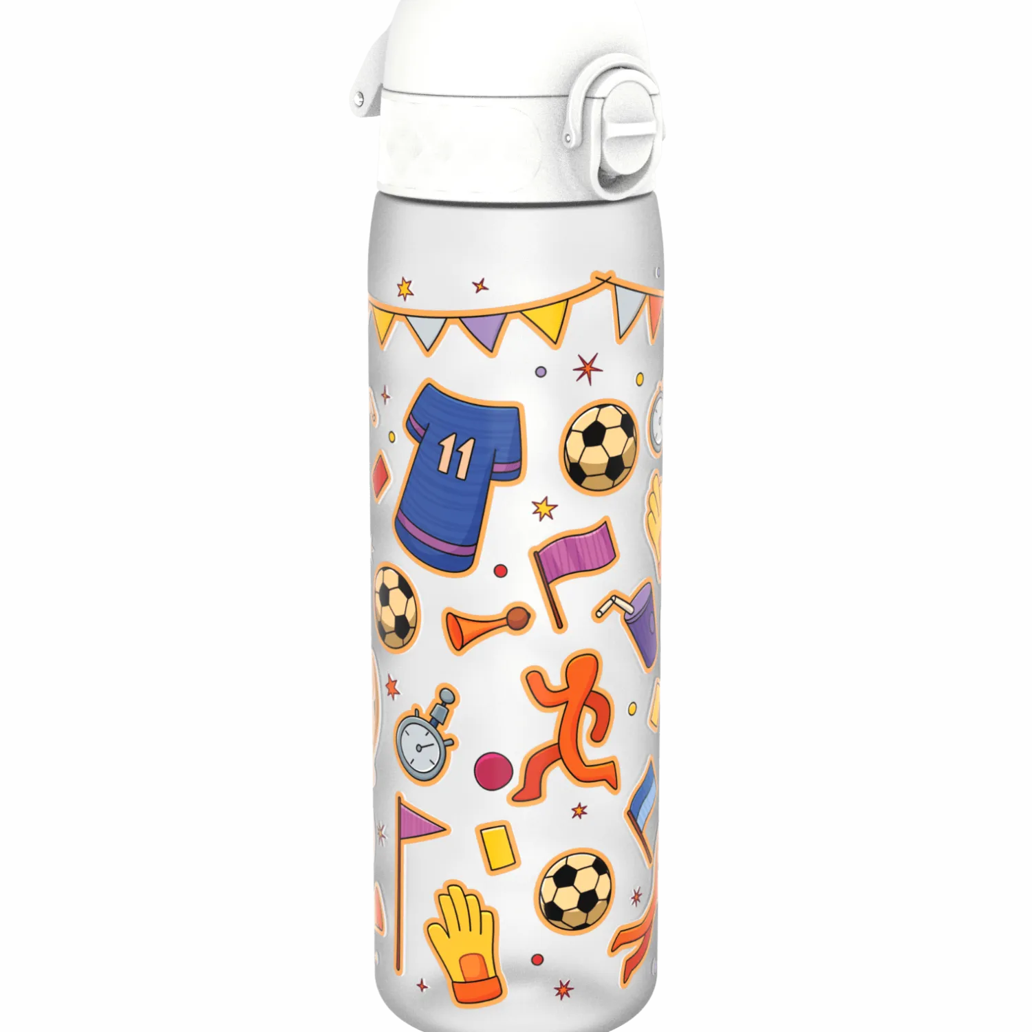 Bidony I Butelki|Bidony I Butelki | ION8 Wąska butelka na napoje - Football, 500ml