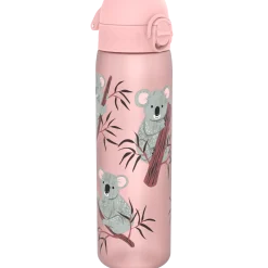 Bidony I Butelki|Bidony I Butelki | ION8 Wąska butelka na napoje - Koala, 500ml