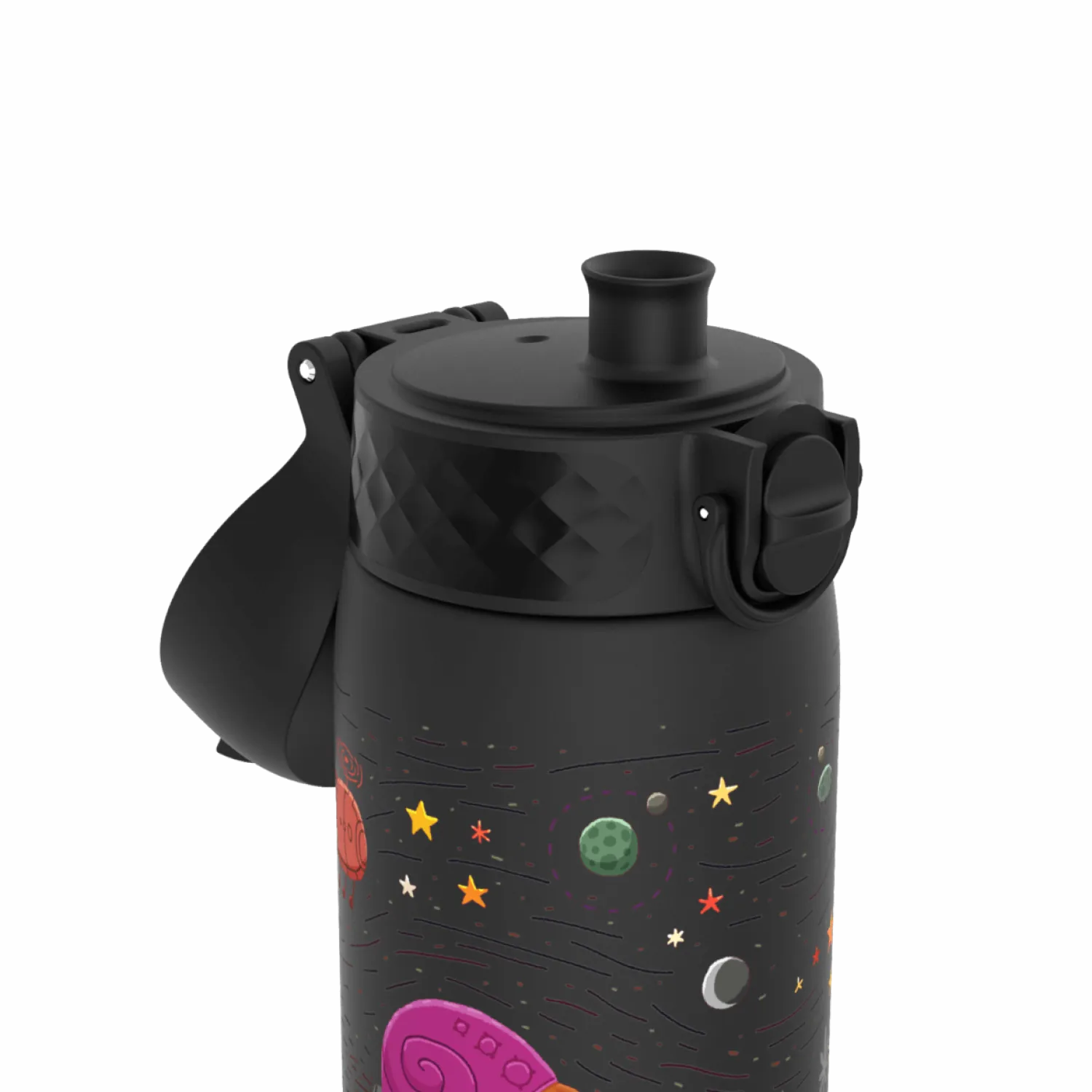 Bidony I Butelki|Bidony I Butelki | ION8 Wąska butelka na napoje - Spaceships, 500ml