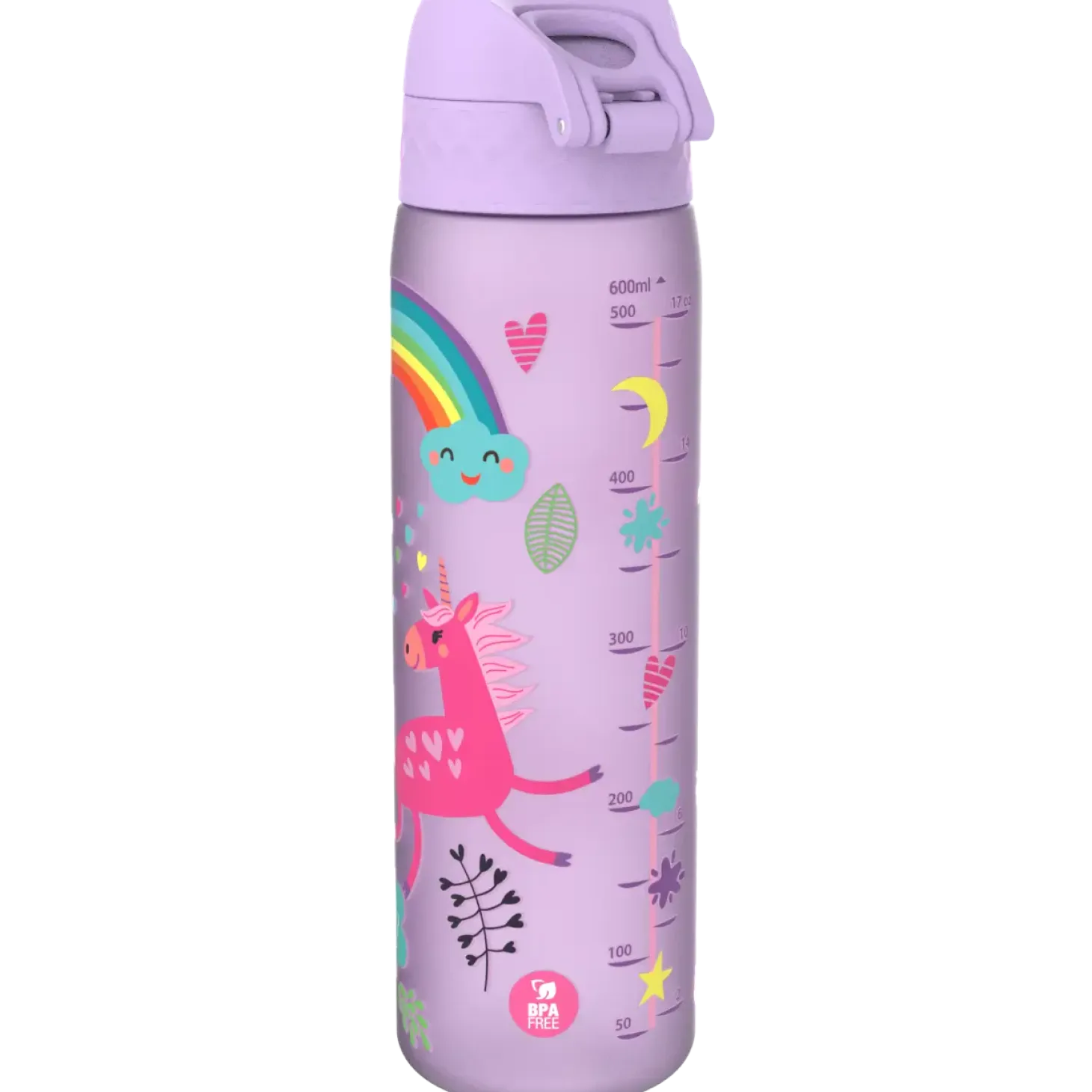 Wąska butelka na napoje - Unicorns, 500ml