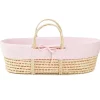 Kosze Mojżesza I Kołyski|Kosze Mojżesza I Kołyski | AhojBaby Wyściółka do kosza mojżesza Pink bawełna organiczna