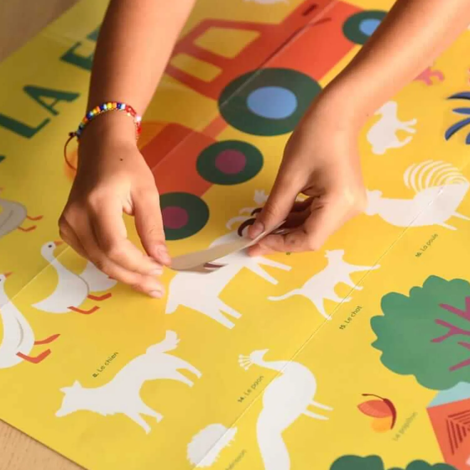 Zestawy Kreatywne|Edukacyjne | Poppik Wyklejanka - FARMA