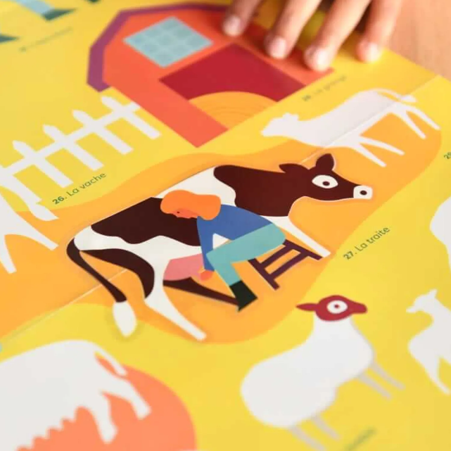 Zestawy Kreatywne|Edukacyjne | Poppik Wyklejanka - FARMA